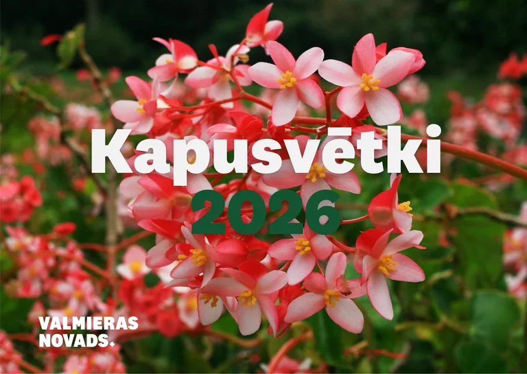 Valmierā zināmi kapusvētku datumi novada kapsētās
