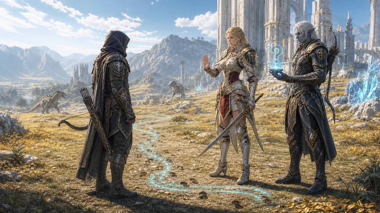 Lineage2AI MI MMORPG projekta vizualizācija 3