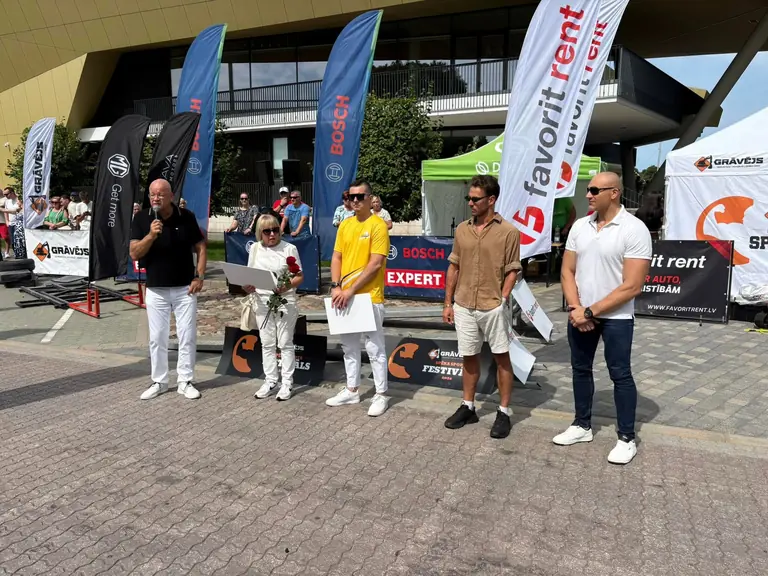 Ventspils godina sportistus ar Eiropas un pasaules medaļām